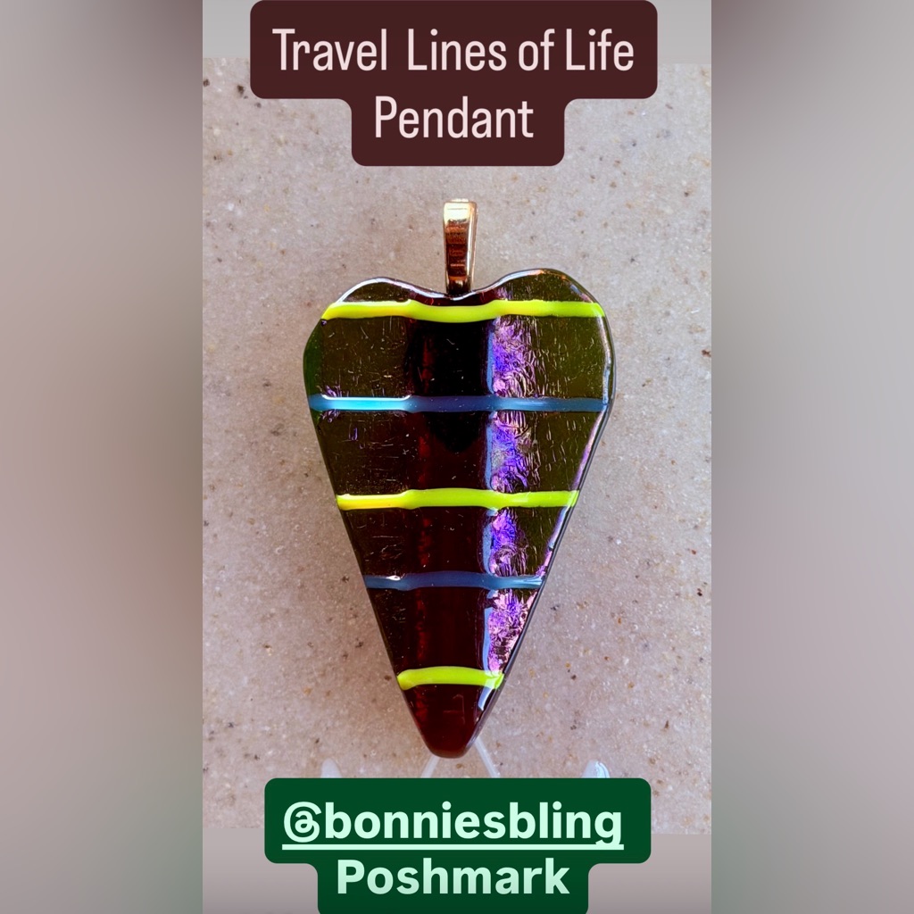 Bonnies Bling One Of A Kind Fused Glass Jewelry And Accessories To Wear 26$